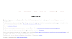 Desktop Screenshot of gryphonsgrove.org