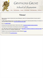 Mobile Screenshot of gryphonsgrove.org